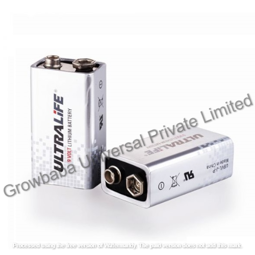 Ultralife 9volt Lithium Battery Nominal Voltage: 9 Volt (V)
