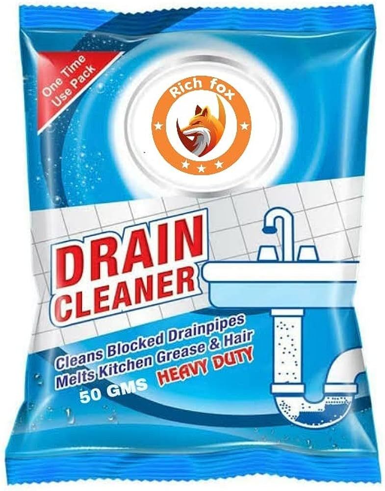 Drain Cleaner Pouch Hardness: Soft