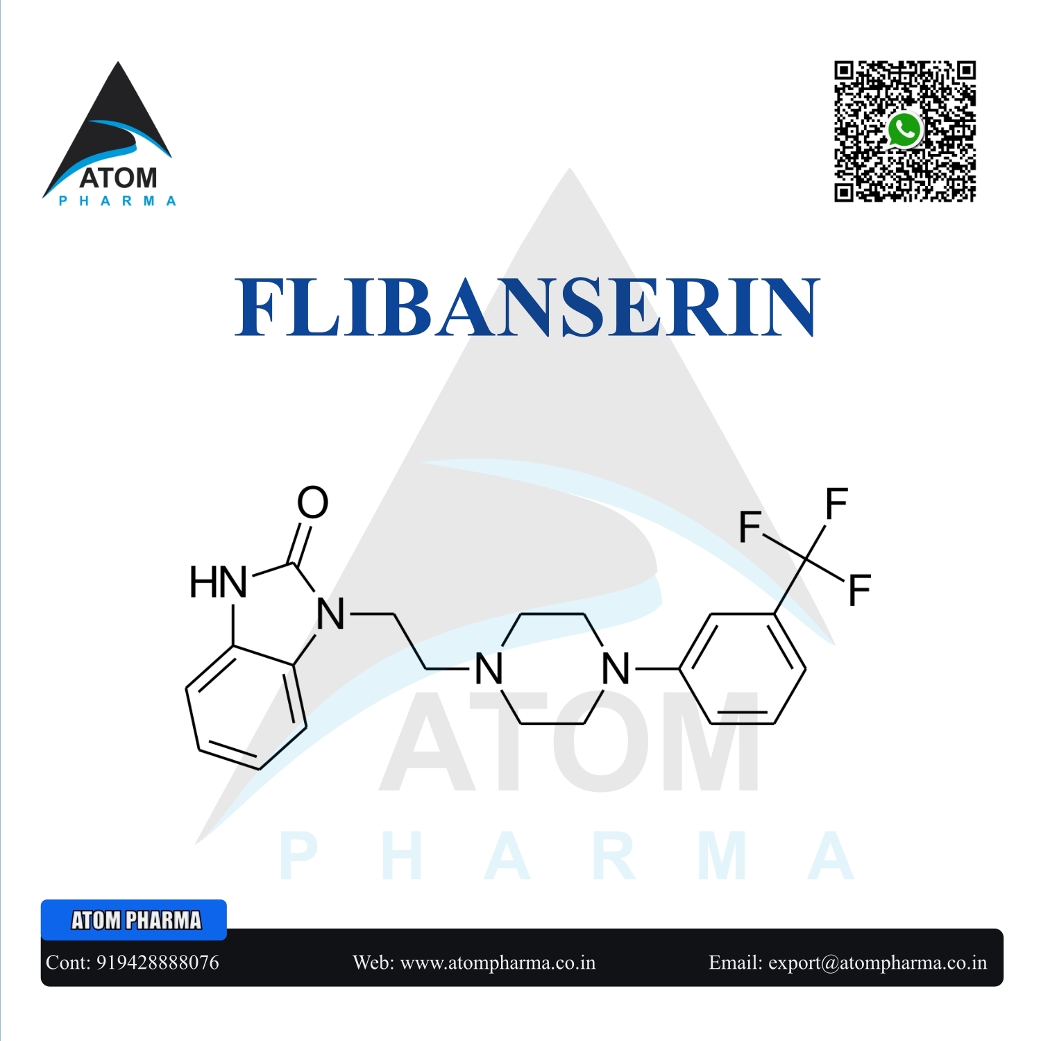 Flibanserin Api Cas No: 167933-07-5