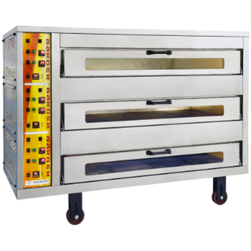 सिल्वर डेक ओवन ट्रिपल 65 X 32 इलेक्ट्रिक