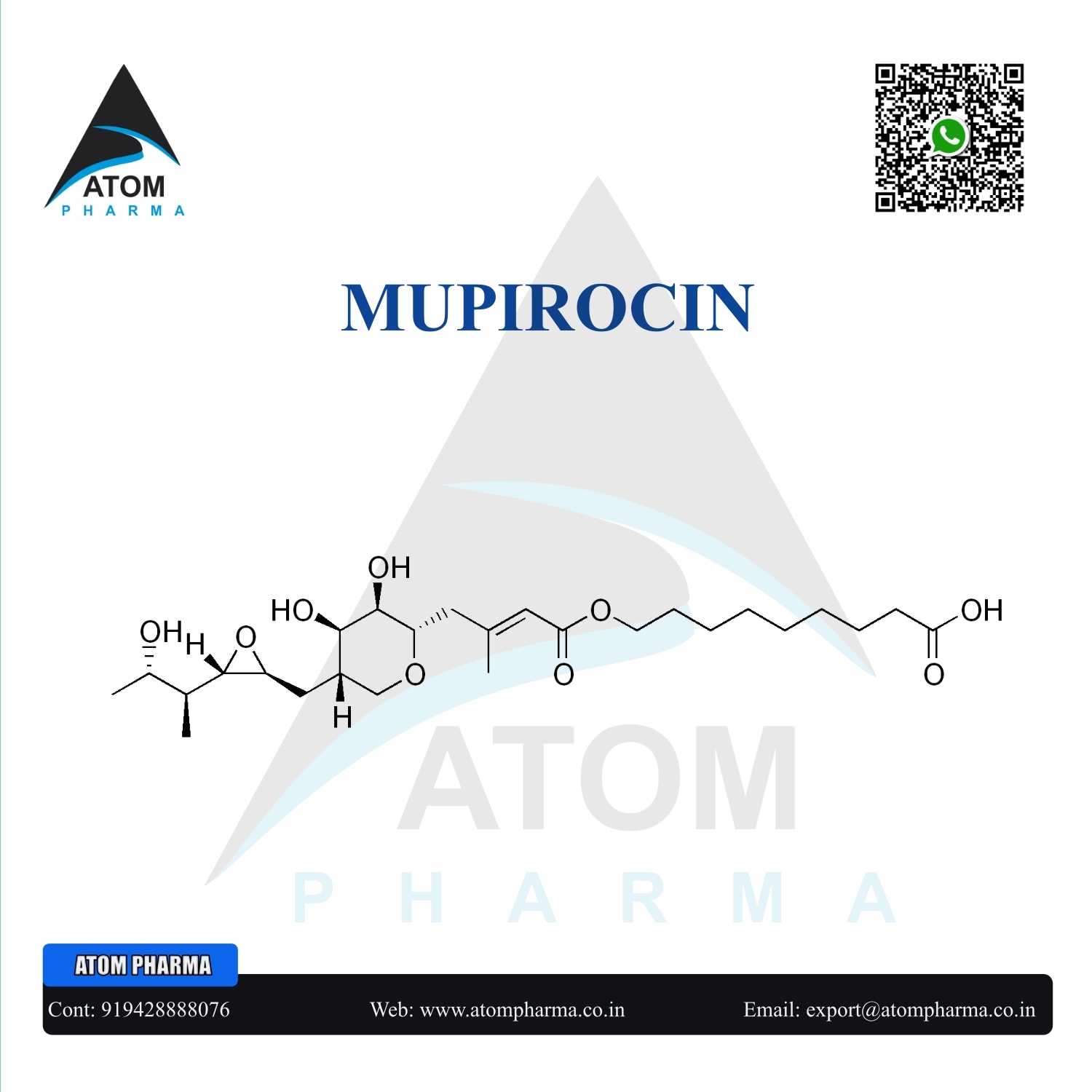 Mupirocin Api Cas No: 12650-69-0
