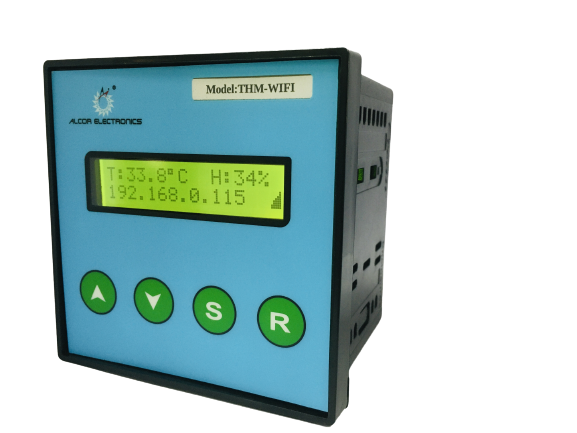Wifi Based Temperature And Humidity Monitoring System - Material: Plastic