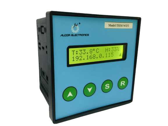 Wifi Based Temperature And Humidity Monitoring System - Material: Plastic