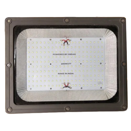 LED Back Choke Flood Light - Aluminium, Customized Size, Cool White | IP66 Rated, 1 Year Warranty, Energy Efficient