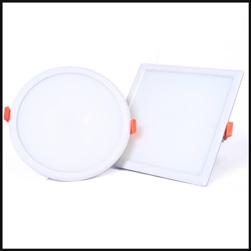 LED Panel Light - Metal & Glass | Commercial Application, Cool White Light, Electricity Power Factor, White Color
