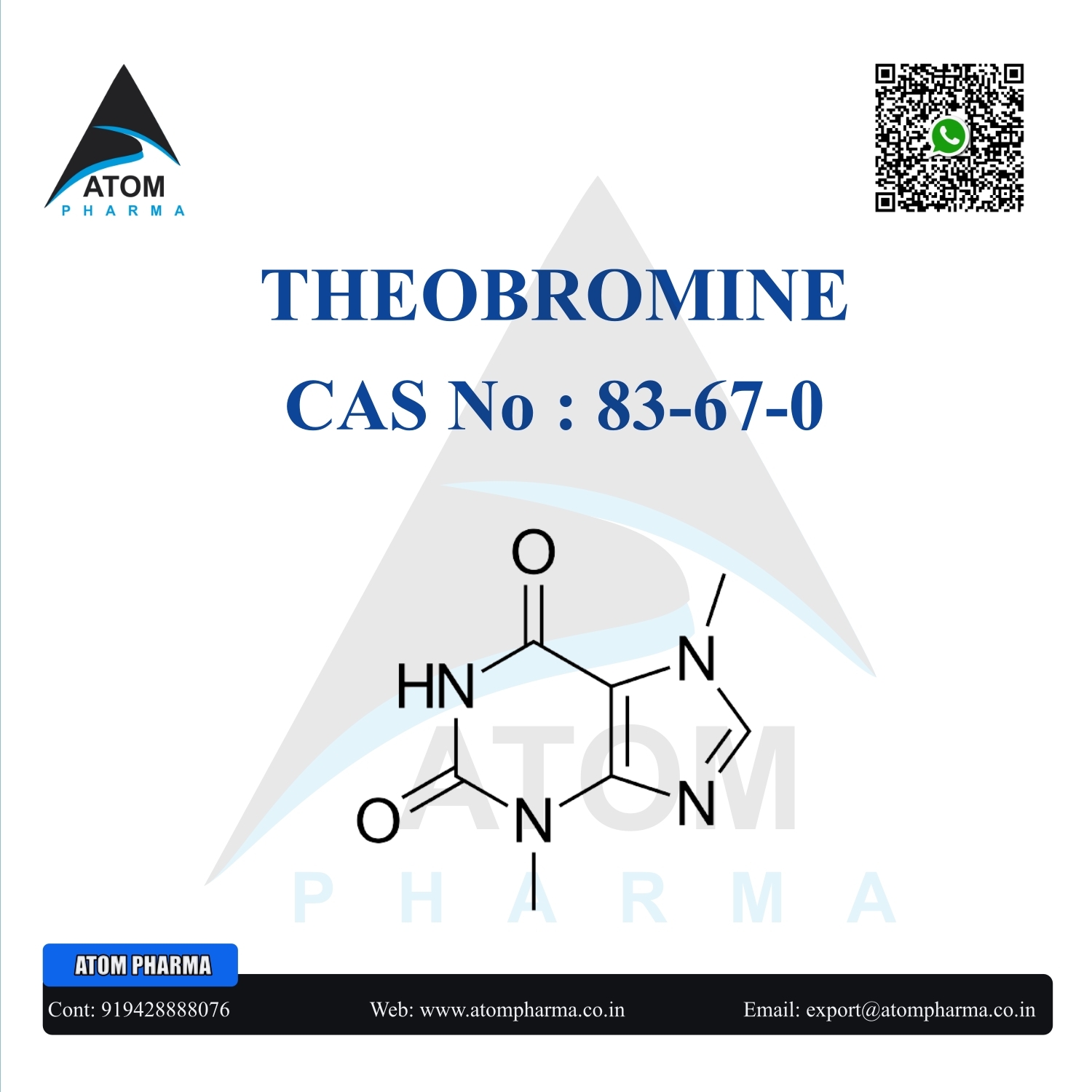 Theobromine Api Cas No: 83-67-0