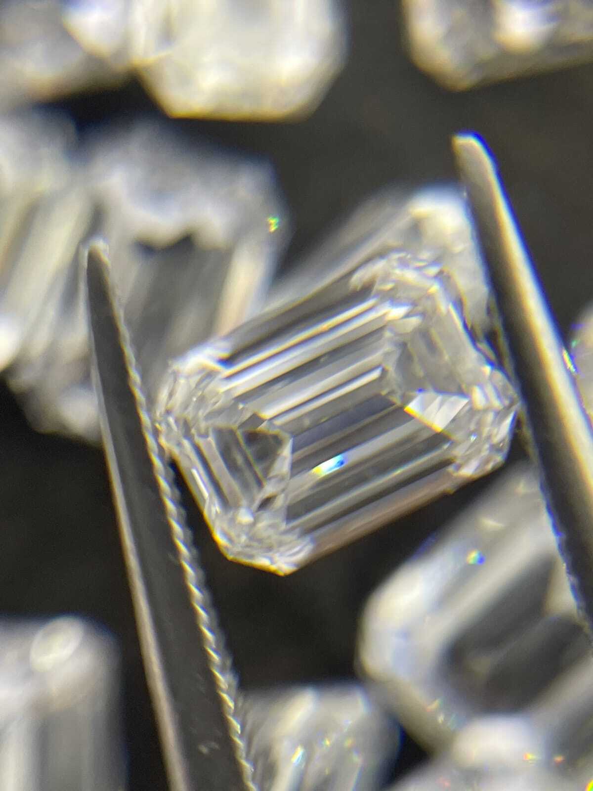 Emerald Shapes Diamonds - Hardness: Hard