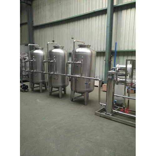 Semi Automatic Natural Mineral Water Plant