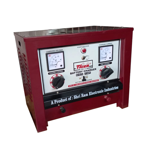 Tiger Battery Charger - Material: Metal