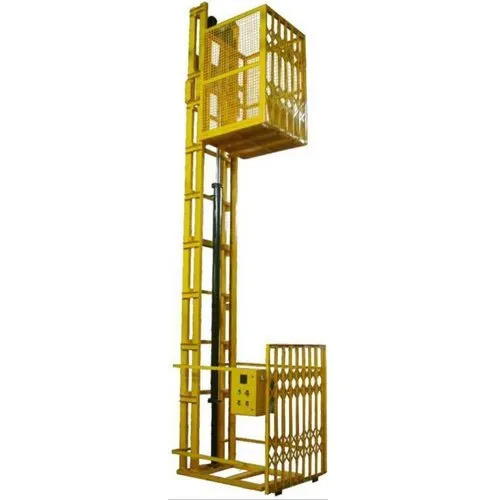 2 Channel Hydraulic Goods Lift - Material: Steel