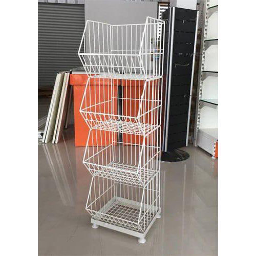 Mild Steel Supermarket Display Rack - Feature: High Quality