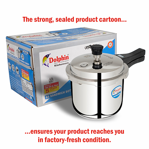 Induction Free Cooker - 3 Litre Polished Stainless Steel, Customized Size, Commercial Usage