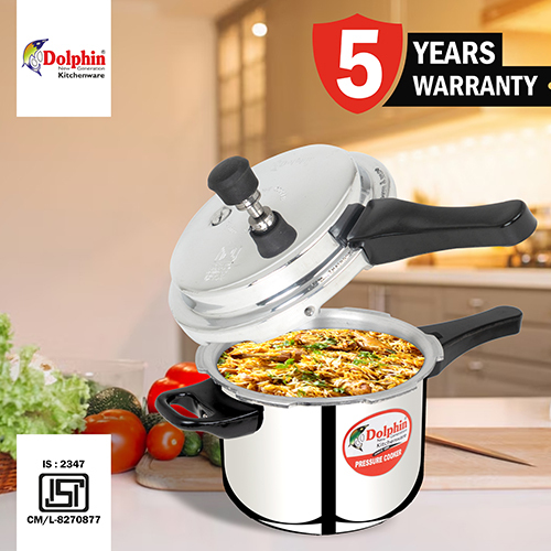 5 Ltr Outer Lid Pressure Cooker Size: Customized