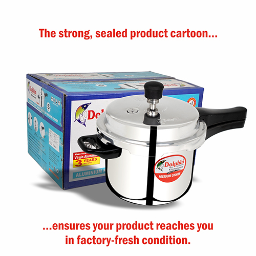 5 Ltr Outer Lid Pressure Cooker Size: Customized