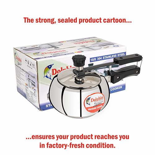 1.5 Ltr Ss Belly Inner Lid Pressure Cooker Size: Customized