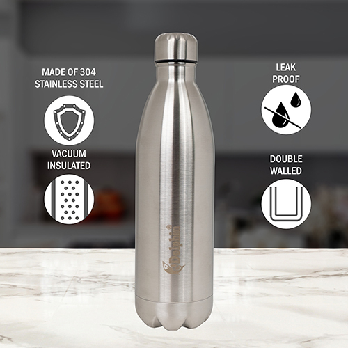Stainless Steel 1000 Ml Water Bottle