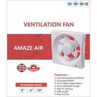 Radicab Ventilation Fan Installation Type: Wall