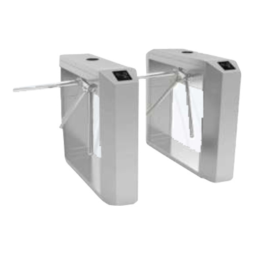 Tripod Turnstiles TS200 - SUS304 Stainless Steel, 1110x280x987 mm, Silver Color | High Quality & Durable, 25-30 Throughput/Minute, Electric Power Supply, 42 kg Weight