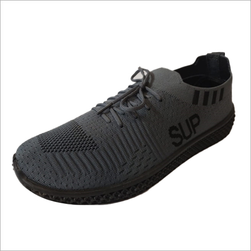 Men Shoes - Black Cotton Fabric Casual Shoes | Medium Heel, Washable Design For Summer Comfort