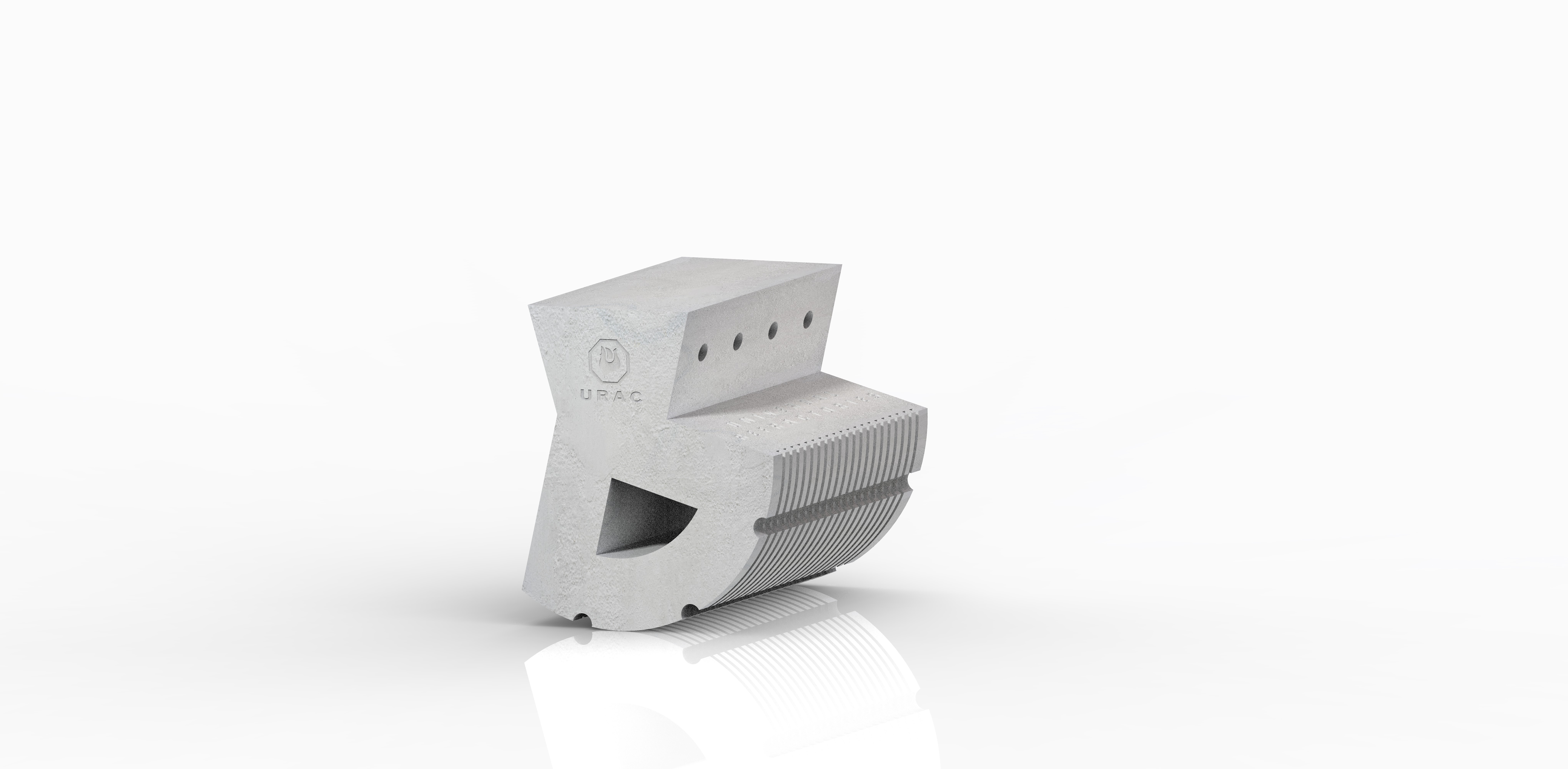 Uracera Sinker Roller - Color: White