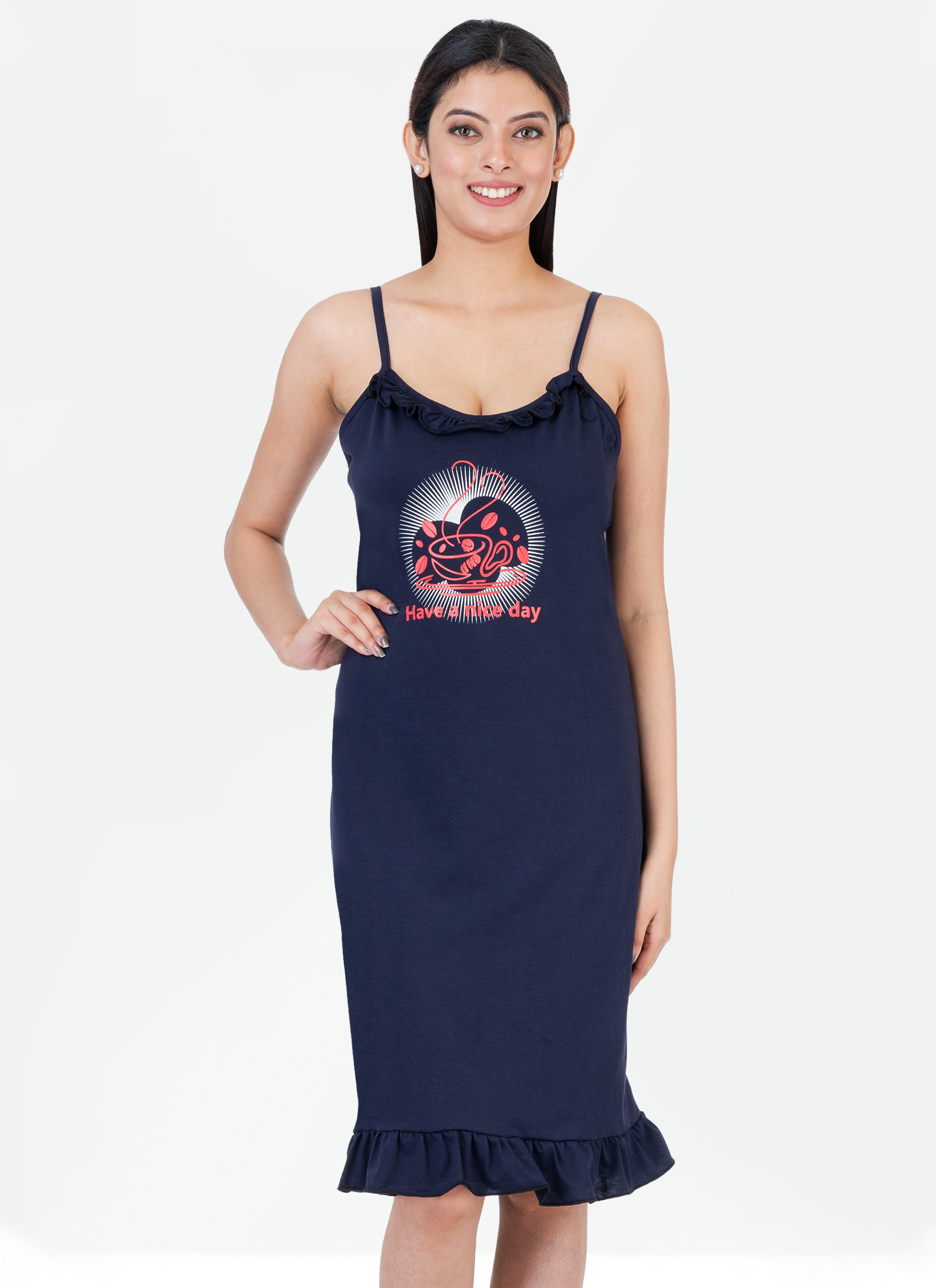 Fashionable Hosiery Short Nighty