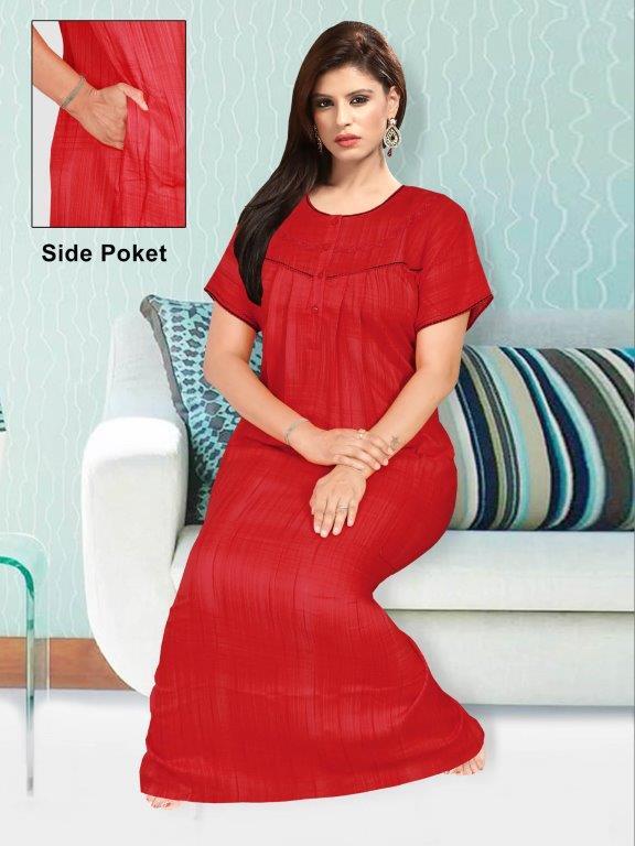Ladies Embroidery Nighty