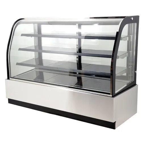 Gray Refrigerator Display Case