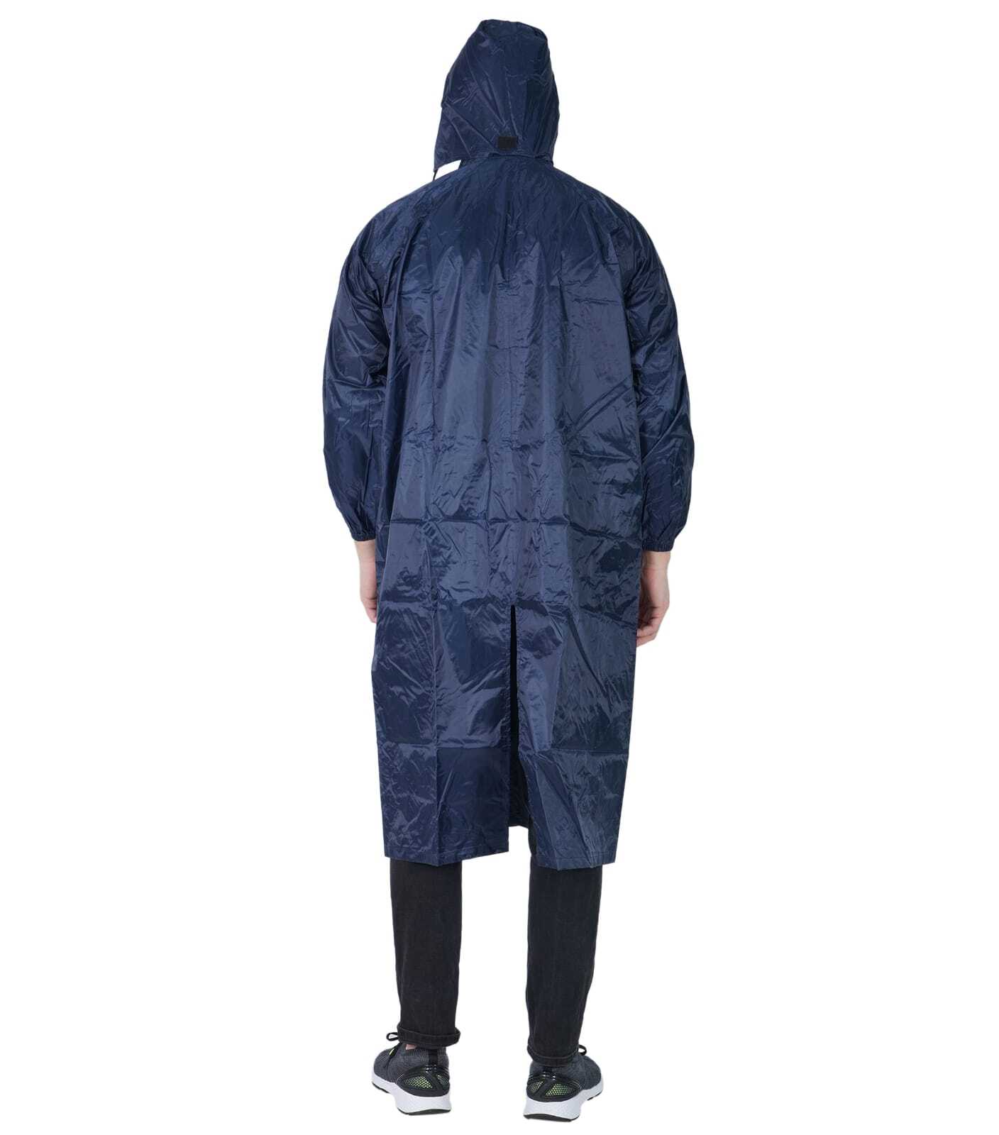 All Is Well - Semi Rubber Material, Sizes L, Xl, Xxl, Color Blue, Black | Comfortable, Water-resistant, Customizable With Logo Printing, Hooded Design