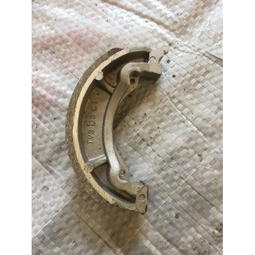 Xl Super Bike Brake Shoe - Aluminium, C Shaped, Silver | Durable Brake Lining for Enhanced Performance in Motorcycle Drum Brake Systems