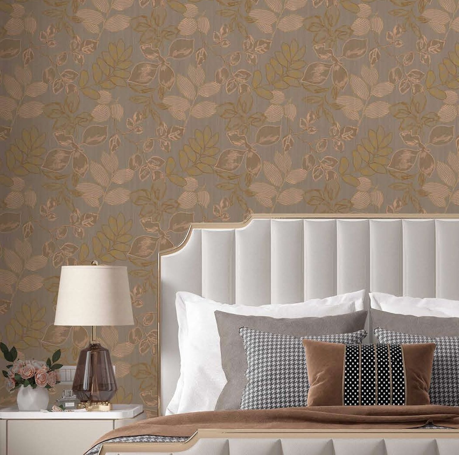 Decorative  Vinyl Wallpaper Size: 57 Sq Ft