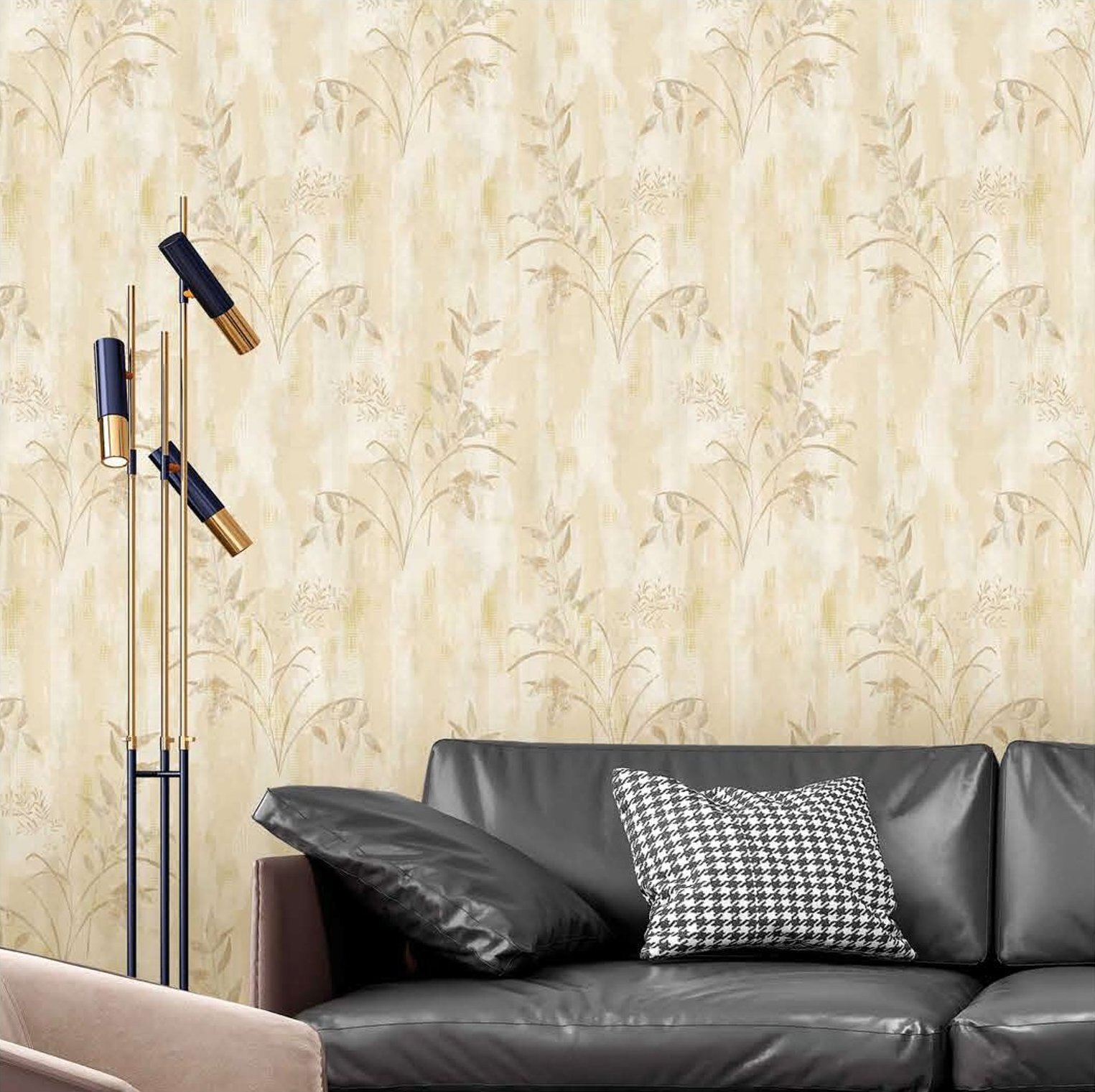 Decorative  Vinyl Wallpaper Size: 57 Sq Ft