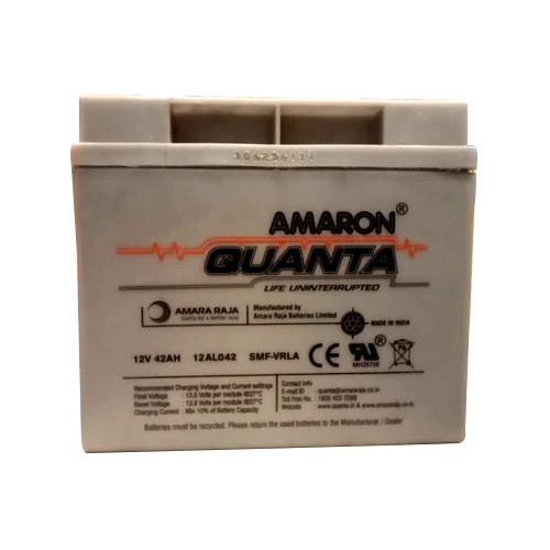 12V 42 Ah Amaron Quanta Smf Ups Battery Sealed Type: Sealed