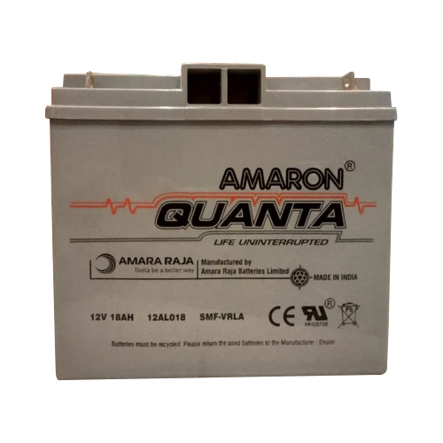 12V 18 Ah Amaron Quanta Ups Ard Battery Sealed Type: Sealed