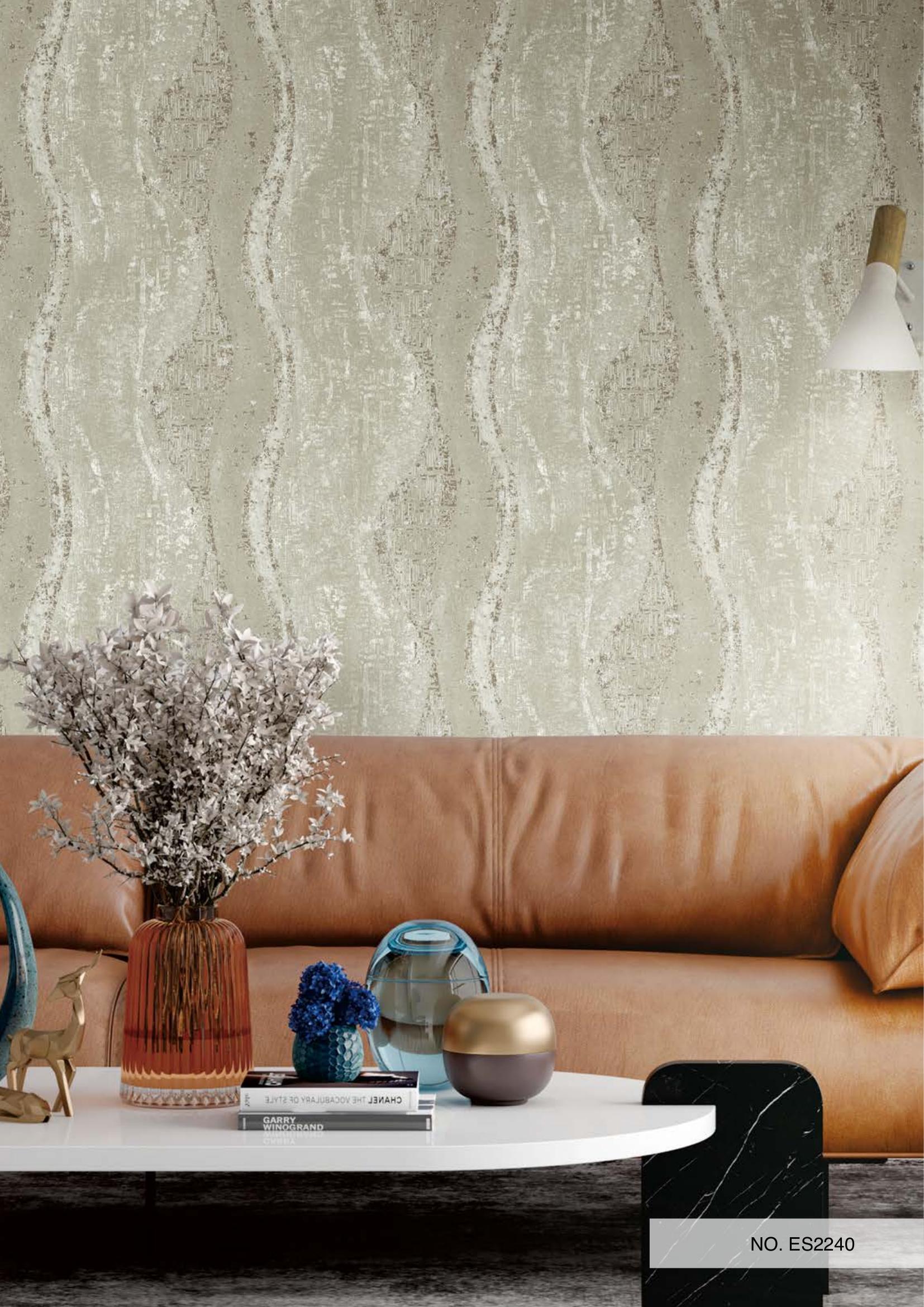 Elegant Wallpaper - Non Woven, 57 Sq Ft | Moisture-proof, Waterproof, Digital Printed, Elegant Style For Residential And Commercial Use