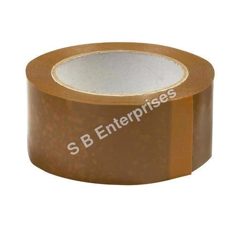 Brown BOPP Tape - 10 Meter Length, 20 mm Width | Durable Packaging Solution