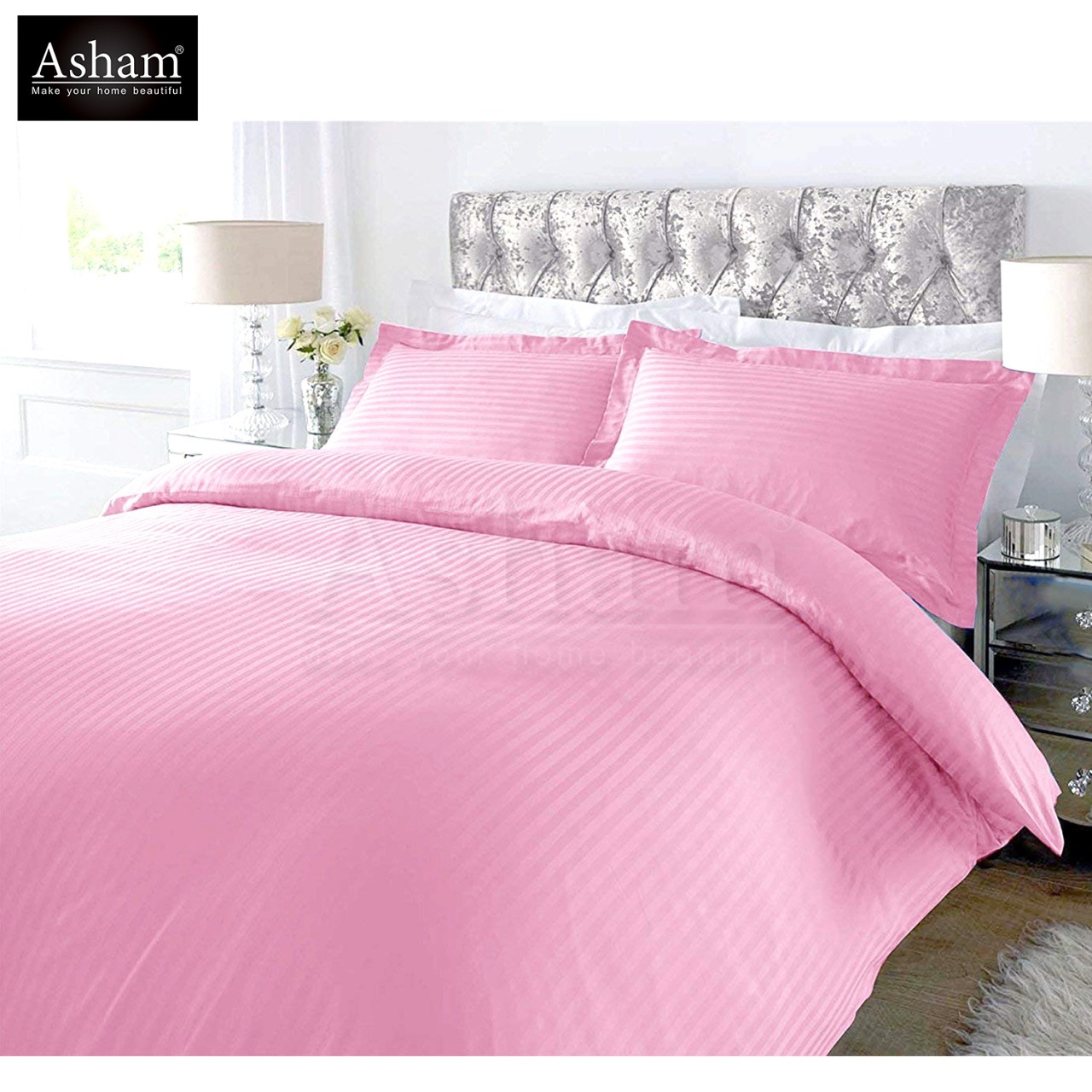 Hotel Bedsheet - Cotton, King Size 90x100 & 108x108 | Plain Dyed, 210 Thread Count, Breathable, Quick Dry, Washable, Shrink Resistant, Water Absorption