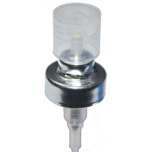 सिल्वर एंड व्हाइट मिस्ट स्प्रे पंप