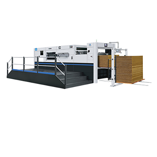 White Confidence Series Semi-automatic Die Cutting With Stripping And Feeding Table