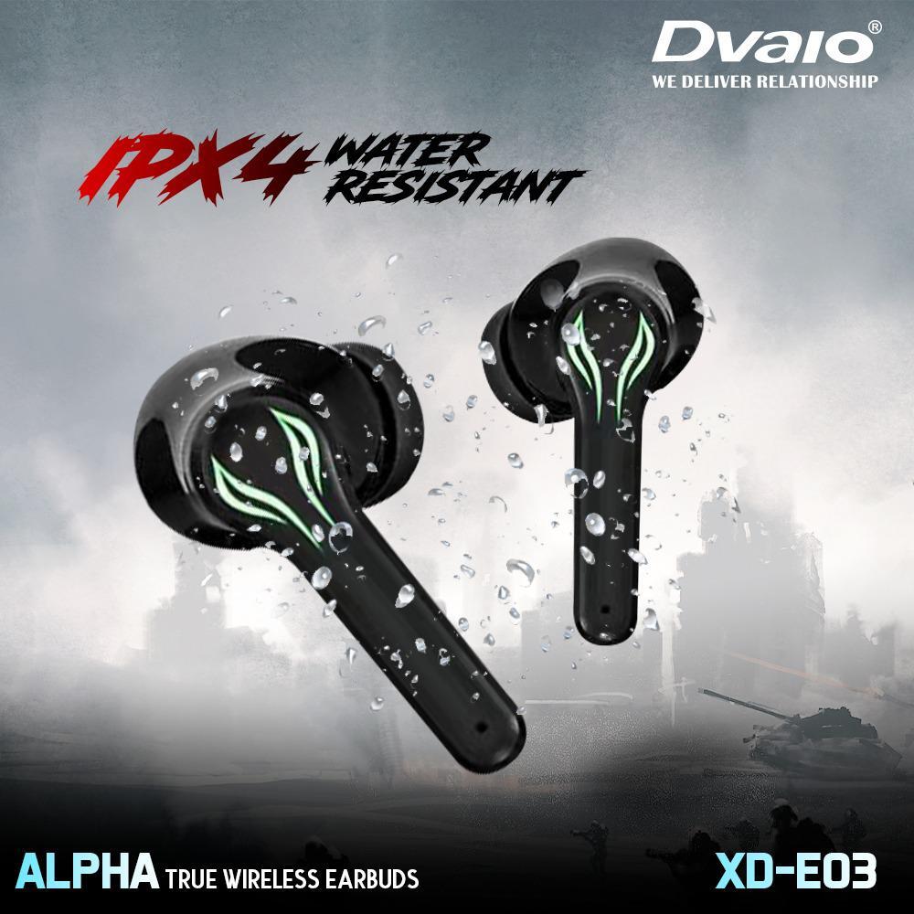 Black Xd-e03 Earbuds