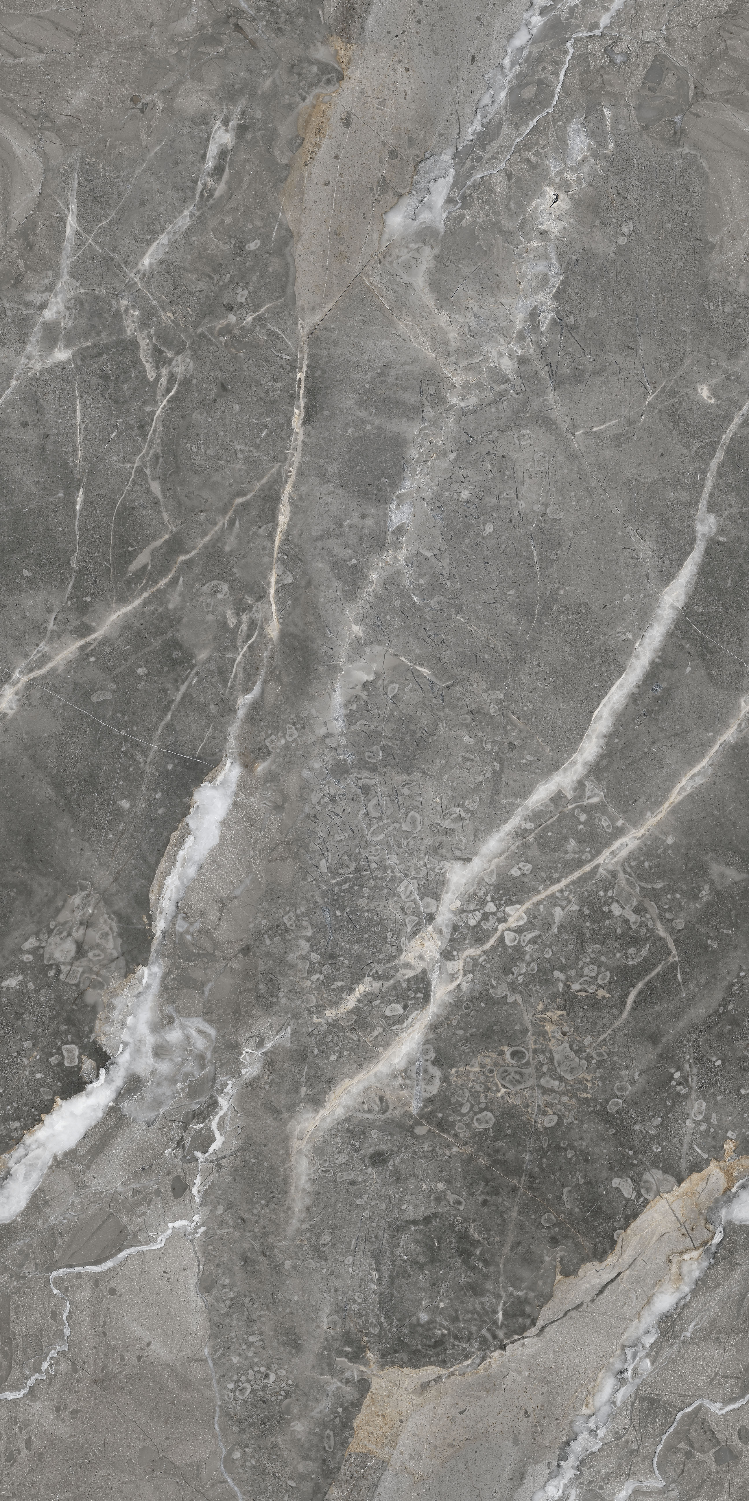 Anthani Grey Glazed Vitrified Tiles - Vitrified Glass Material 9mm Thickness Glossy Finish Acid-resistant | Interior Floor Use Square Edge Design