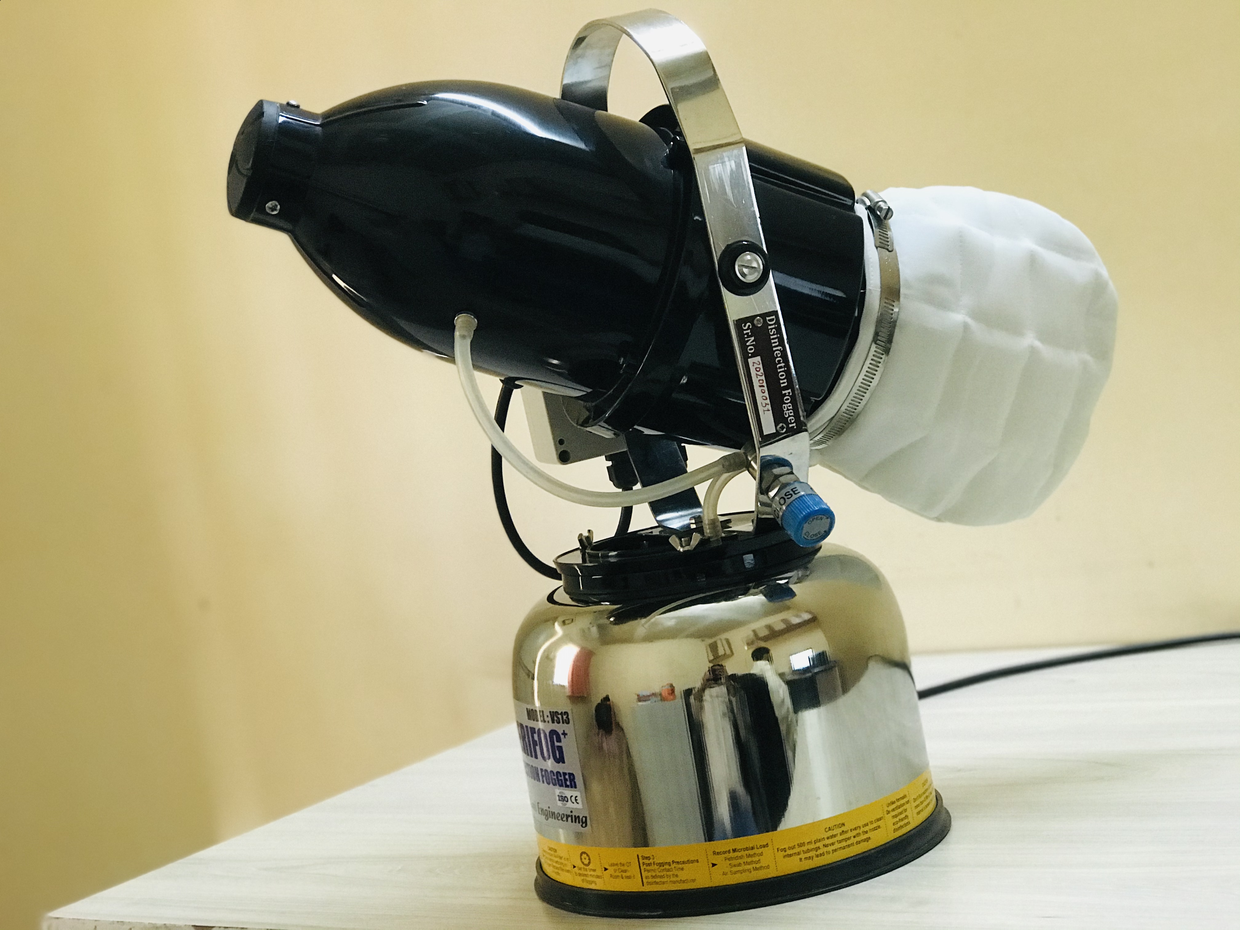 Fumigation Machine - Heavy-duty Polypropylene Material, Compact Size For Efficient Treatment | Powerful Applicator With Adjustable Nozzle And High Capacity Tank