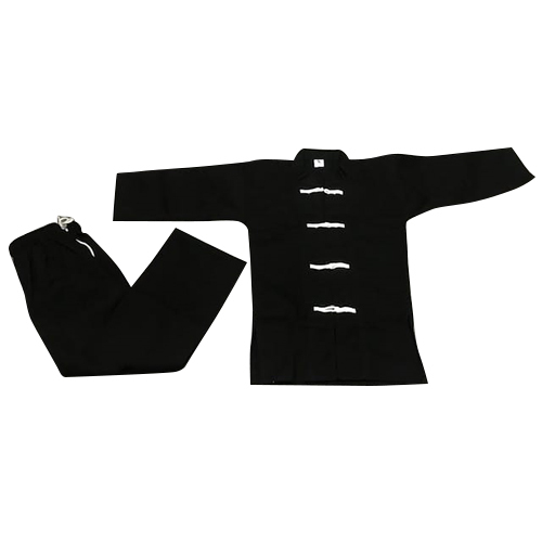 Different Available Black Kung Fu Uniform