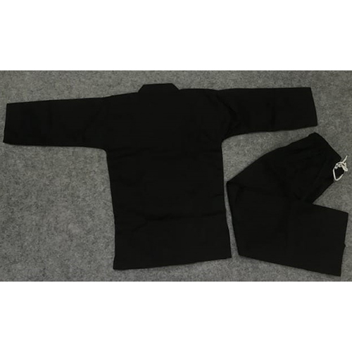 Different Available Black Kung Fu Uniform