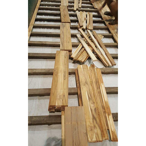 Cream Sports Teakwood Flooring