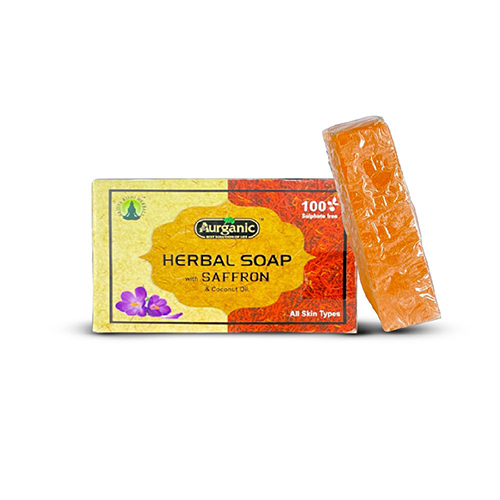 Handmade Herbal Soap With Saffron