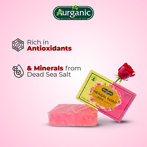 Herbal Soap With Rose