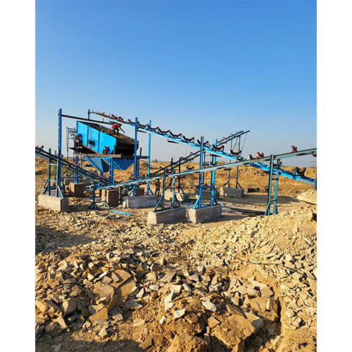 ब्लू स्क्रीनिंग और कन्वेयर प्लांट