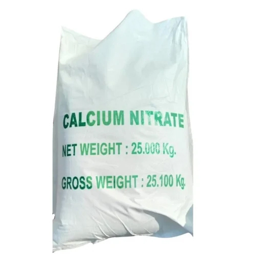 Fertilizer Calcium Nitrate - Industrial Grade, 100% Pure Powder | Quick-release, Enhances Soil Health, Promotes Root Growth