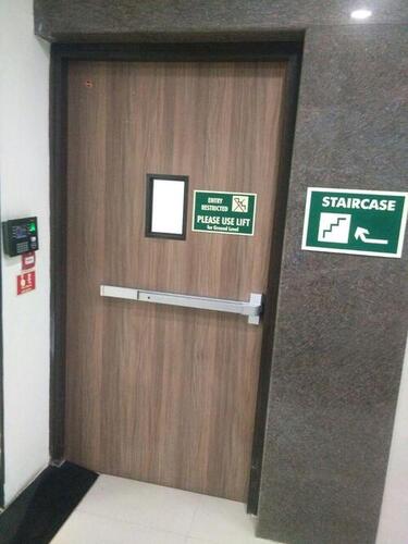 Customizable Wooden Fire Doors