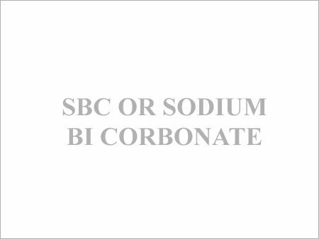 SBC या सोडियम बाइकार्बोनेट